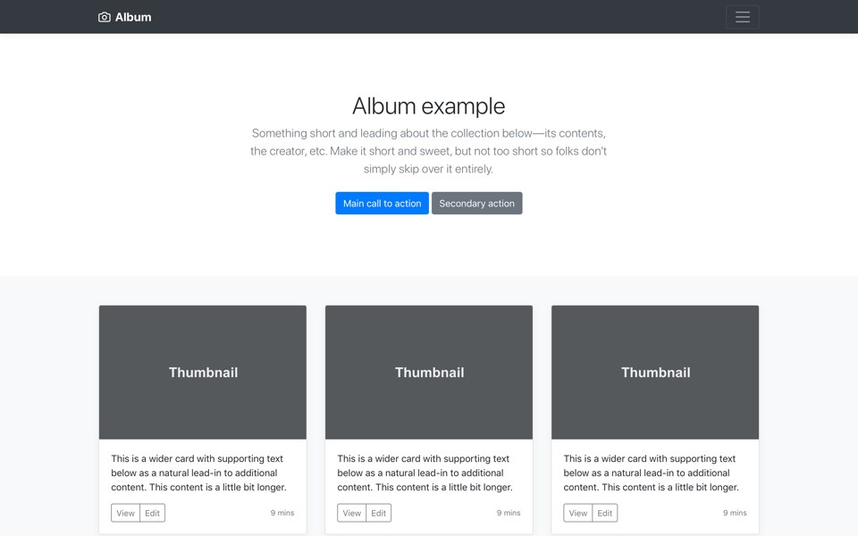 Examples bootstrap v4 v4 6 bootstrap 