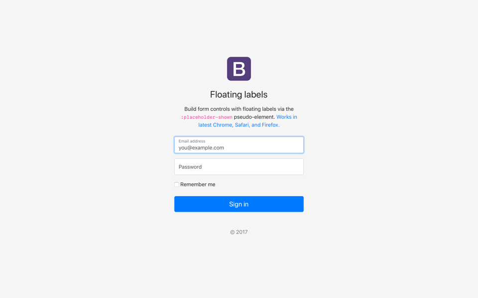 Examples bootstrap v4 v4 6 bootstrap 