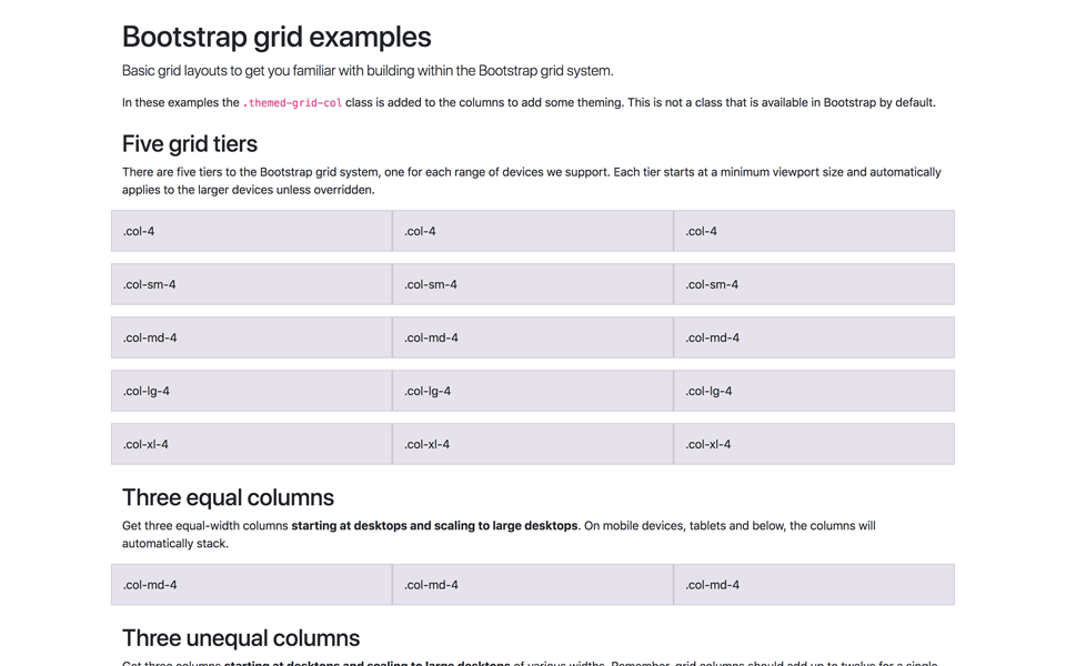 Examples bootstrap v4 v4 6 bootstrap 